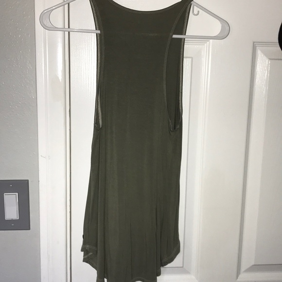 Green tank top - Picture 2 of 2